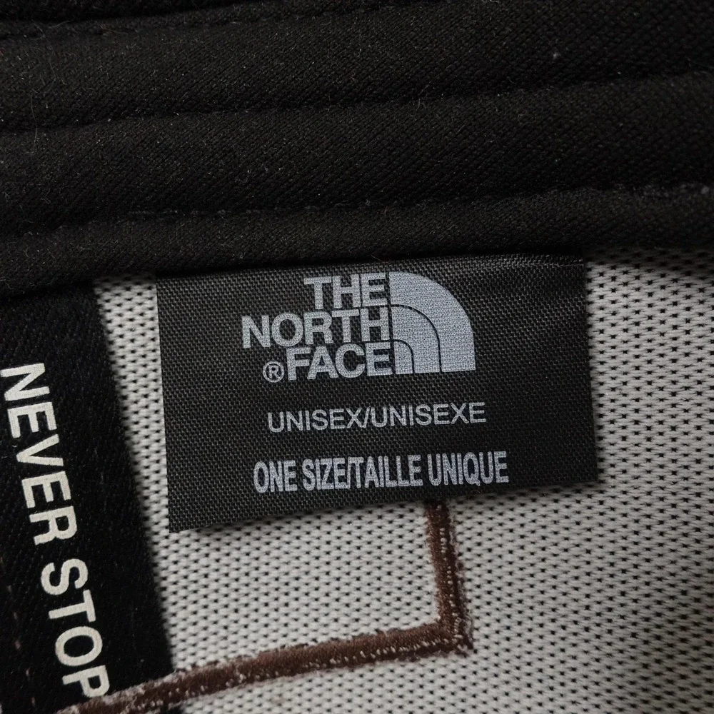 The North Face Hat Cap Trucker Snap Back One Size Brown Mesh Outdoor Mens TNF